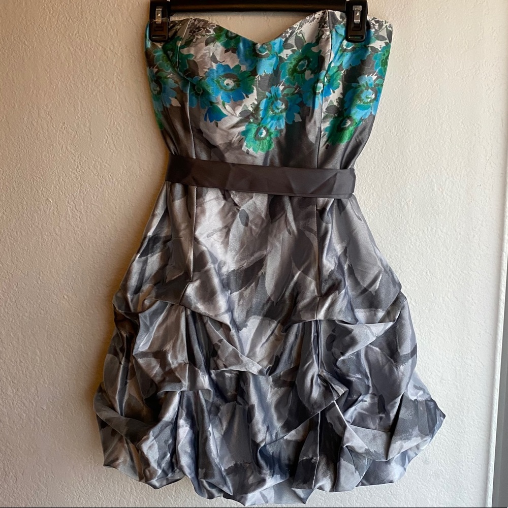 NWT Silver “Prom” Dress
